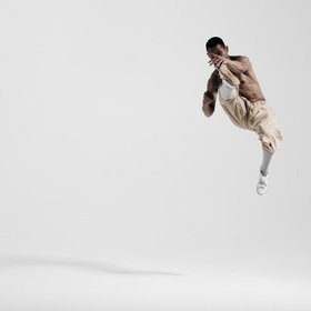 Kungfu kick 1 — figure reference